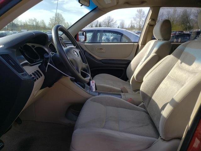 Photo 7 from auction – 2003 TOYOTA HIGHLANDER with VIN JTEGF21A730097052
