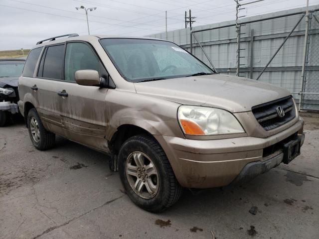 Photo 4 from auction – 2003 HONDA PILOT EXL with VIN 2HKYF18633H594476