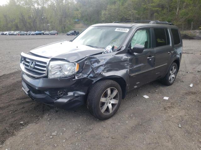 HONDA PILOT TOUR 2013 with VIN 5FNYF4H93DB001503 - Photo from auction