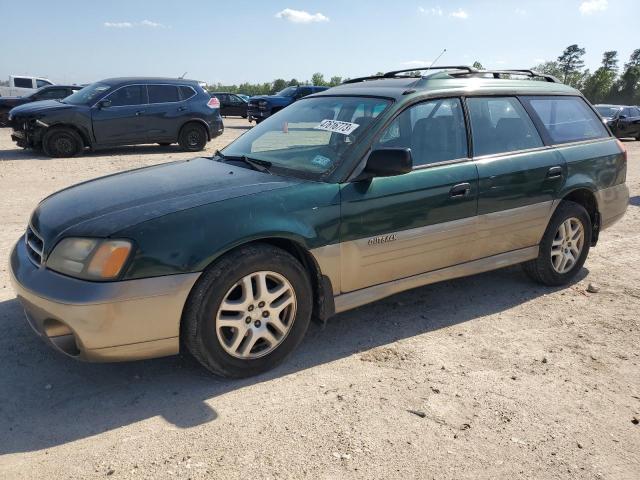 SUBARU LEGACY OUT 2000 with VIN 4S3BH6655Y7656530 - Photo from auction