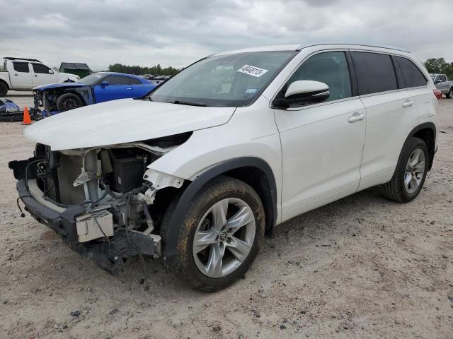 TOYOTA HIGHLANDER 2018 with VIN 5TDYZRFH9JS267260 - Photo from auction