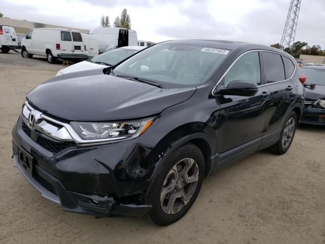 HONDA CR-V EX 2017 with VIN 7FARW1H59HE016162 - Photo from auction