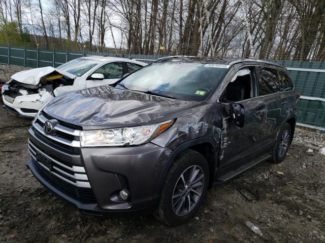 Photo 1 from auction – 2019 TOYOTA HIGHLANDER with VIN 5TDJZRFH3KS599553