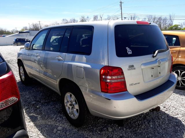 Photo 2 from auction – 2003 TOYOTA HIGHLANDER with VIN JTEHF21A730138042