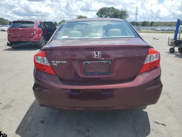 Photo 6 from auction – 2012 HONDA CIVIC LX with VIN 19XFB2F57CE032703