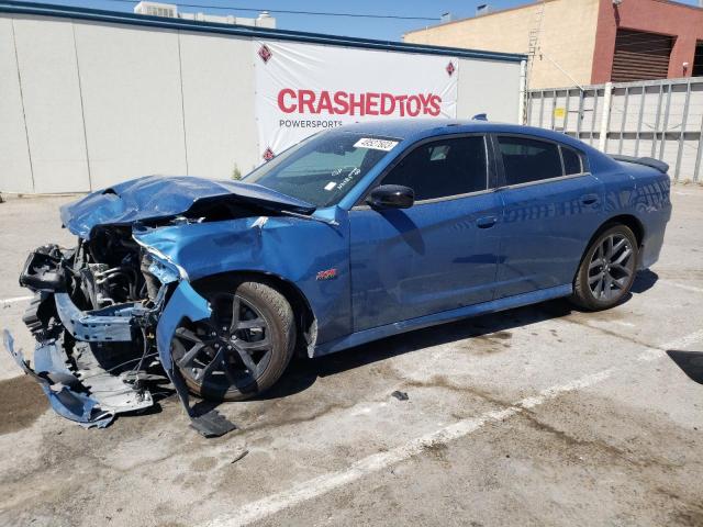 DODGE CHARGER R/ 2021 with VIN 2C3CDXCT1MH574760 - Photo from auction
