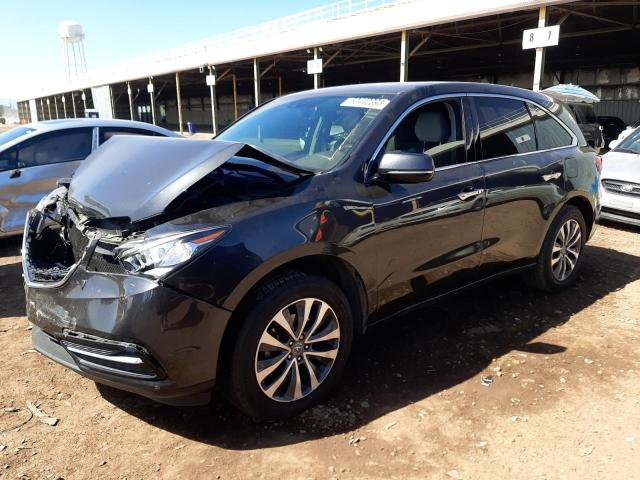 ACURA MDX TECHNO 2015 with VIN 5FRYD3H43FB010336 - Photo from auction