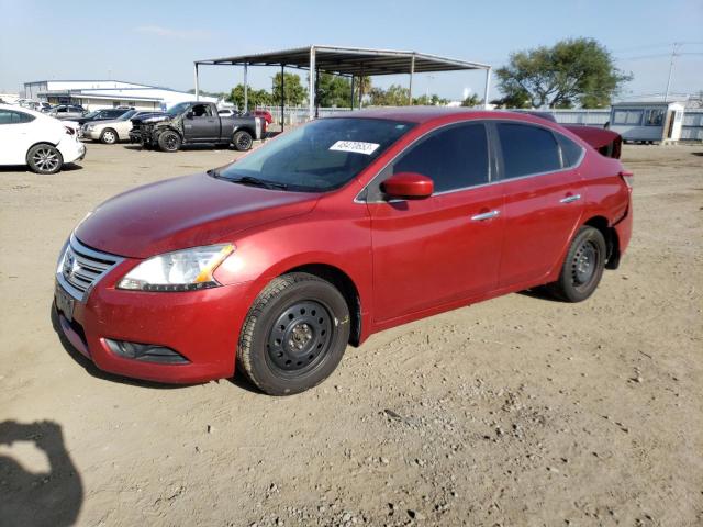NISSAN SENTRA S 2014 with VIN 3N1AB7AP2EY280961 - Photo from auction