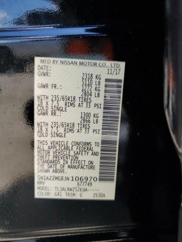 Photo 14 from auction – 2018 NISSAN MURANO S with VIN 5N1AZ2MG8JN106970