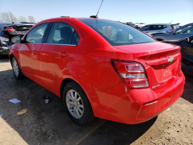 Photo 2 from auction – 2017 CHEVROLET SONIC LT with VIN 1G1JD5SH8H4177174