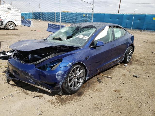 TESLA MODEL 3 2022 with VIN 5YJ3E1EA1NF189949 - Photo from auction