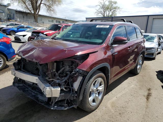 TOYOTA HIGHLANDER 2015 with VIN 5TDDCRFH3FS007640 - Photo from auction