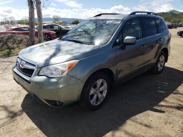 SUBARU FORESTER 2 2015 with VIN JF2SJARCXFH410051 - Photo from auction