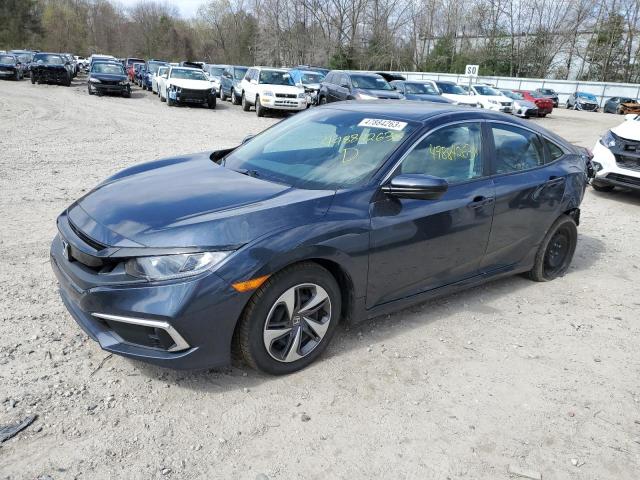 HONDA CIVIC LX 2019 with VIN 19XFC2F60KE045815 - Photo from auction