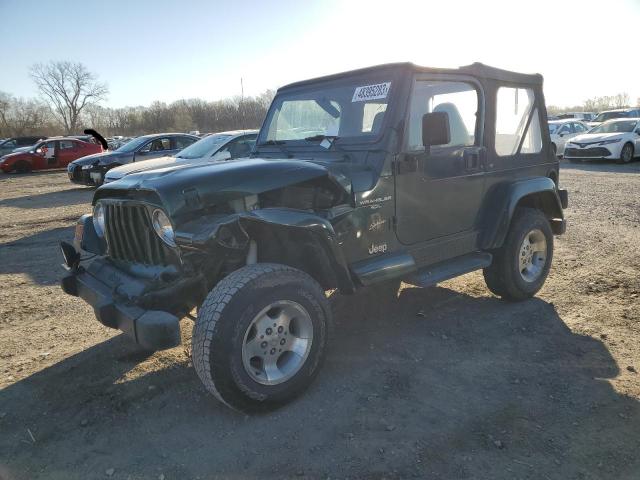 JEEP WRANGLER / 2001 with VIN 1J4FA59SX1P337545 - Photo from auction