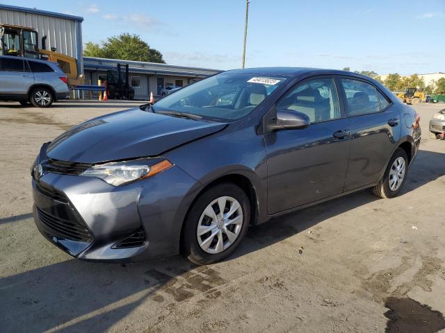 TOYOTA COROLLA L 2018 with VIN 5YFBURHE9JP829738 - Photo from auction