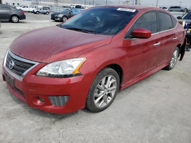 NISSAN SENTRA S 2014 with VIN 3N1AB7AP6EY328848 - Photo from auction