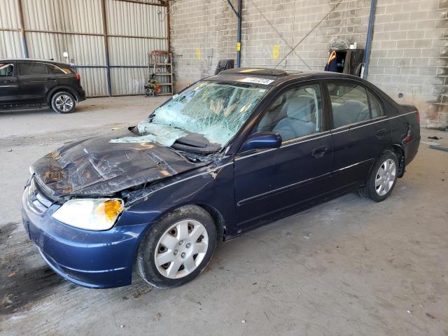 HONDA CIVIC 2002 with VIN 1HGES26772L008390 - Photo from auction