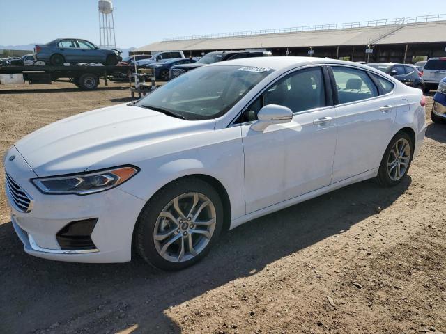 FORD FUSION SEL 2019 with VIN 3FA6P0CD4KR150318 - Photo from auction