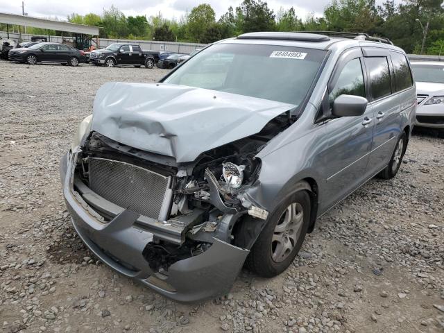 HONDA ODYSSEY EX 2006 with VIN 5FNRL38756B072291 - Photo from auction
