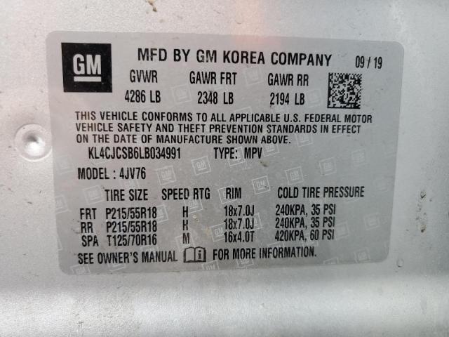 Photo 14 from auction – 2020 BUICK ENCORE ESS with VIN KL4CJCSB6LB034991