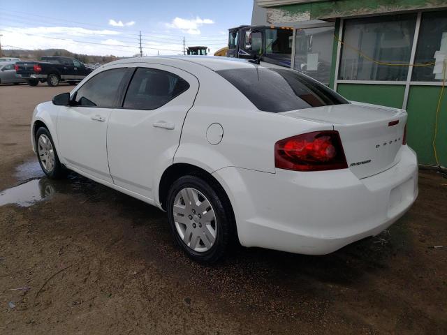 Photo 2 from auction – 2012 DODGE AVENGER SE with VIN 1C3CDZAB9CN285833