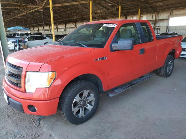 FORD F150 SUPER 2013 with VIN 1FTFX1CF5DFB95642 - Photo from auction