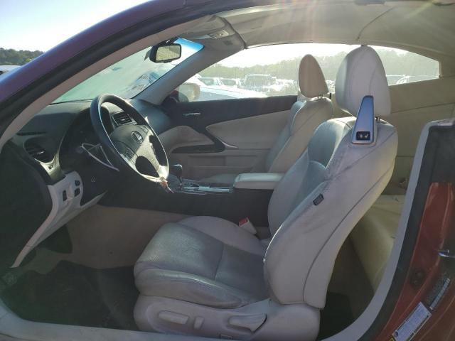 Photo 7 from auction – 2010 LEXUS IS 350 with VIN JTHFE2C20A2501446