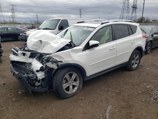 TOYOTA RAV4 XLE 2015 with VIN JTMRFREV8FD159400 - Photo from auction
