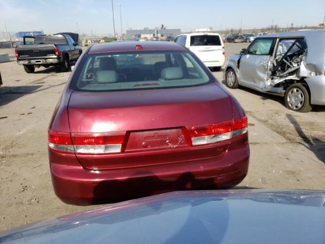 Photo 6 from auction – 2004 HONDA ACCORD EX with VIN 1HGCM56874A040394