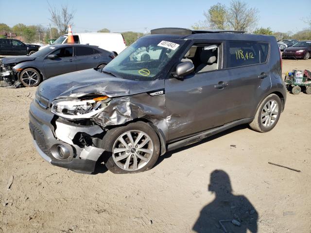 KIA SOUL + 2017 with VIN KNDJP3A5XH7504182 - Photo from auction