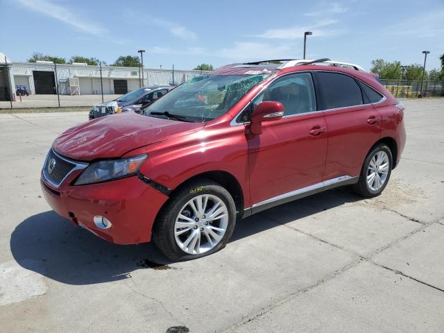 LEXUS RX 450 2011 with VIN JTJBC1BA3B2041948 - Photo from auction