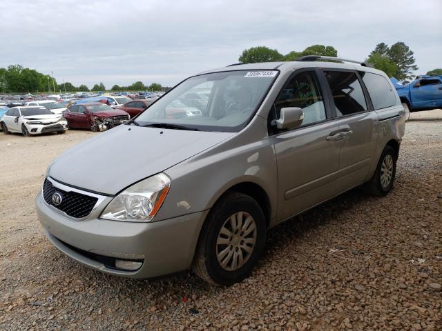 KIA SEDONA LX 2014 with VIN KNDMG4C78E6541248 - Photo from auction