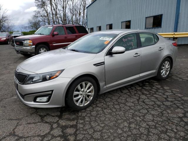 KIA OPTIMA LX 2014 with VIN 5XXGM4A76EG344654 - Photo from auction