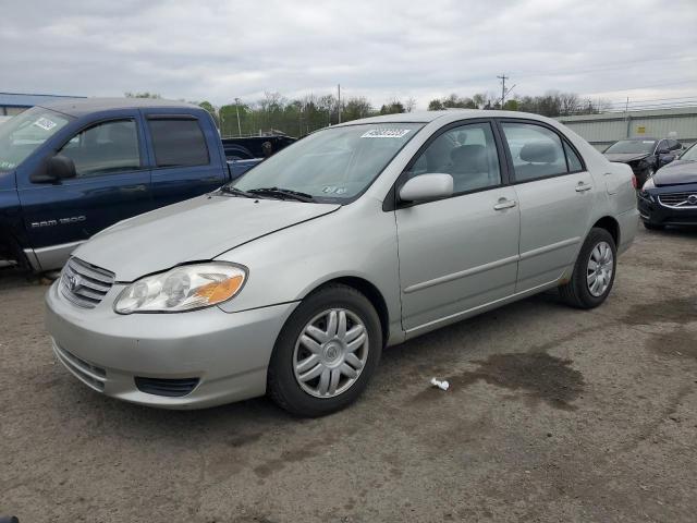 TOYOTA COROLLA CE 2003 with VIN 2T1BR38E13C134820 - Photo from auction