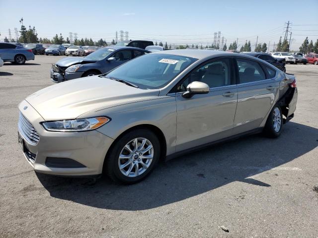 FORD FUSION S 2015 with VIN 3FA6P0G72FR302090 - Photo from auction