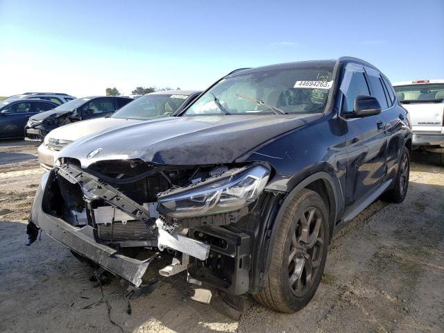BMW X3 SDRIVE3 2022 with VIN 5UX43DP02N9M51535 - Photo from auction