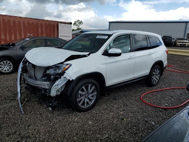 HONDA PILOT EXL 2020 with VIN 5FNYF6H42LB017268 - Photo from auction