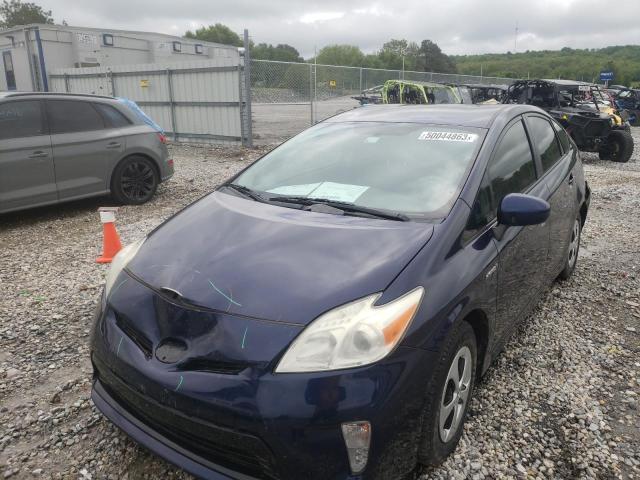 TOYOTA PRIUS 2013 with VIN JTDKN3DU1D0344550 - Photo from auction