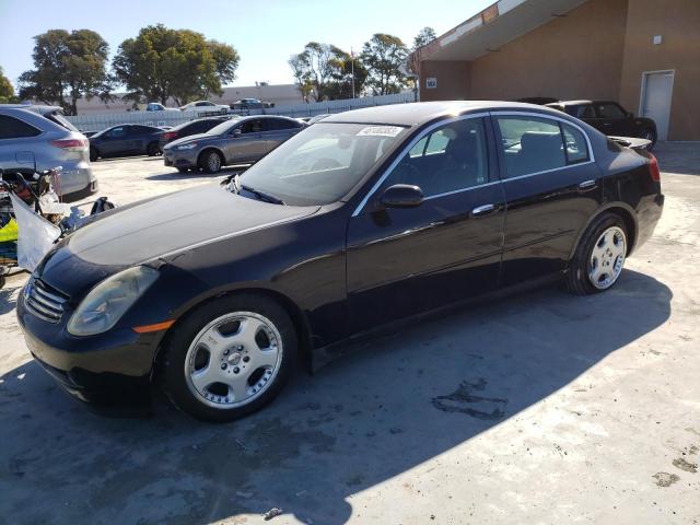INFINITI G35 2003 with VIN JNKCV51E03M308299 - Photo from auction