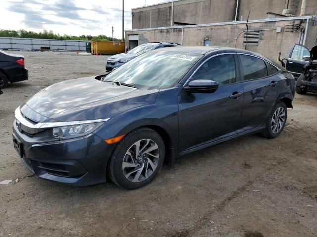 HONDA CIVIC EX 2018 with VIN 2HGFC2F75JH544073 - Photo from auction