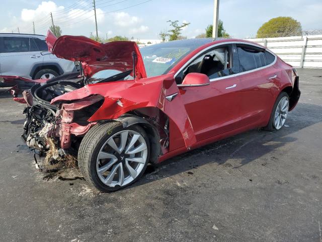 TESLA MODEL 3 2018 with VIN 5YJ3E1EAXJF155034 - Photo from auction