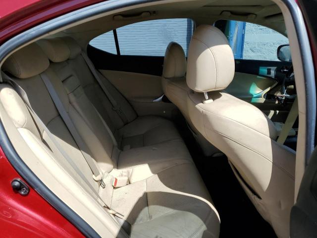 Photo 10 from auction – 2008 LEXUS IS 250 with VIN JTHBK262X82076265