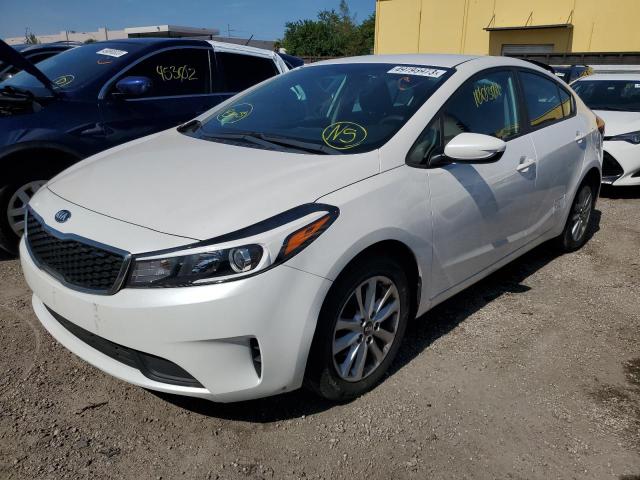 KIA FORTE LX 2017 with VIN 3KPFL4A76HE009907 - Photo from auction