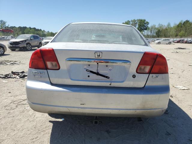 Photo 6 from auction – 2001 HONDA CIVIC LX with VIN 2HGES155X1H534597
