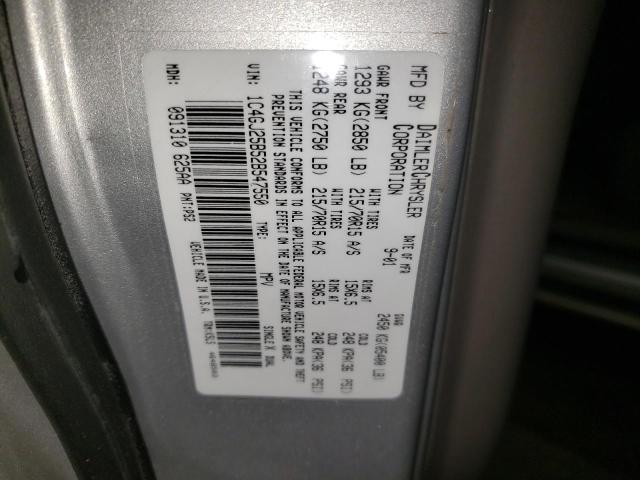 Photo 14 from auction – 2002 CHRYSLER VOYAGER with VIN 1C4GJ25B52B547550