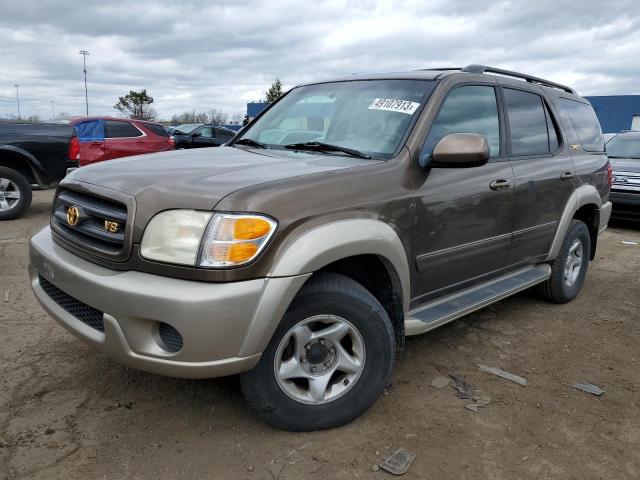 TOYOTA SEQUOIA SR 2001 with VIN 5TDBT44A41S019420 - Photo from auction