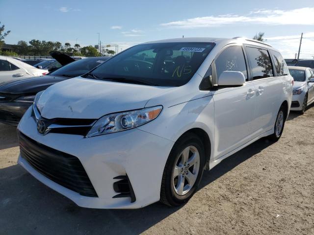 Photo 1 from auction – 2020 TOYOTA SIENNA LE with VIN 5TDKZ3DC1LS071634