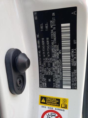 Photo 14 from auction – 2016 TOYOTA HIGHLANDER with VIN 5TDZARFH4GS020541