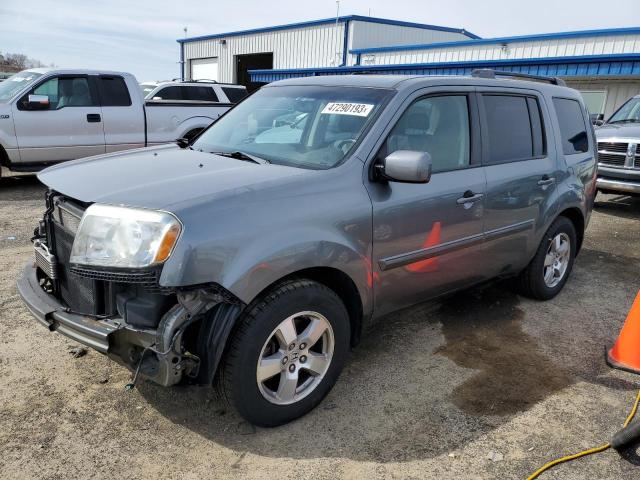 HONDA PILOT EXL 2009 with VIN 5FNYF48599B051455 - Photo from auction